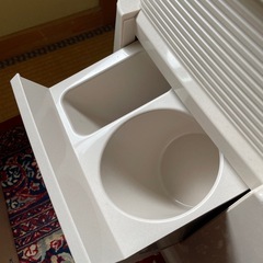 背付ポータブルトイレ 介護用品の画像