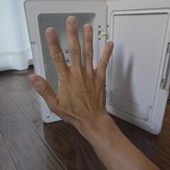 大人の手のひら一つは半サイズ(笑)！の画像