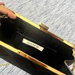 美品！AIMER チェーン付き パーティーバッグの画像