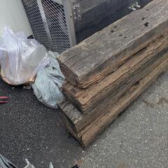 外構用の枕木の画像