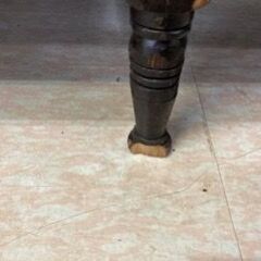 ID:345027　アンティークキャビネット　※足先欠けの画像