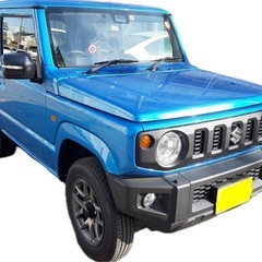 ジムニー JB64 XC オートマ 高年式 低走行 2021年11月登録 ブルー 禁煙車 11500km 乗って帰れますの画像