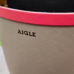 0725-161 AIGLE エーグル レインブーツ 倉庫保管スタッフにお声がけ下さいの画像
