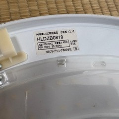 LEDシーリングライト NEC HLDZB0819の画像