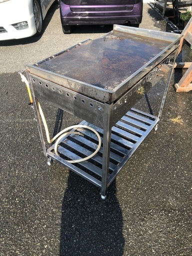 鉄板焼き台　厨房機器
