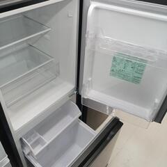 【ドリーム尾浜店】2ドア冷蔵庫　135L　AQR-14PBK(S)　2024年製　SV　高さ(H)119.5×幅 (W)49.5×奥行(D)57.3(cm)の画像