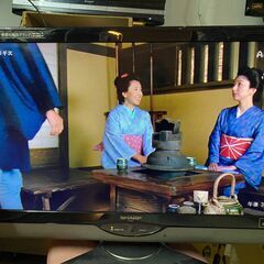 SHARP　32インチ　液晶テレビ　正常動作品の画像