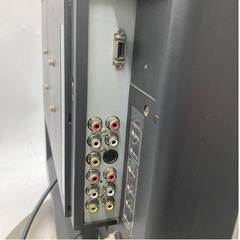 【あげます！】【ジャンク】三菱 アナログテレビ REAL LCD-20V5 2005年製 液晶 TV スタンドあり 通電確認済(詳細有) 1点の画像