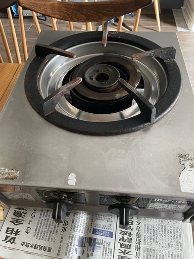 お値下げしました★12000円→8000円【中古品】マルゼン　業務用　一口ガスコンロ