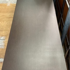 岡家具工業 ローボード テレビボード 幅150cm ブラウン 中古の画像
