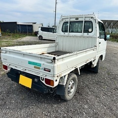 即乗可能！スバル サンバートラック！4WD！車検長期！の画像