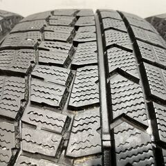 DUNLOP WINTER MAXX WM02 205/60R16 16インチ スタッドレス 4本 23年製 バリ溝 ヴォクシー ビアンテ プリウスα SAI ジューク等　(KTC301)クレジットカード QRコード決済可能の画像