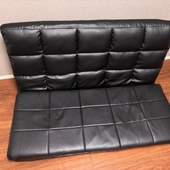 3way ソファーベッド コンパクト ローソファ ハイバック ソファベッド 座椅子 折りたたみの画像