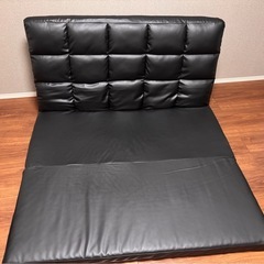 3way ソファーベッド コンパクト ローソファ ハイバック ソファベッド 座椅子 折りたたみの画像