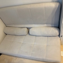 リクライニングソファ 二人用 幅120cm 3WAY ワイド の画像