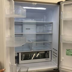 ★リユースのサカイ幸手店★ジモティ割あり★ 日立　ヒタチ 冷蔵庫 R-HW54R 540L 21年製 動作確認／クリーニング済み SJ9921の画像