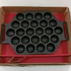 0725-077 南部鉄器　たこやき器　の画像