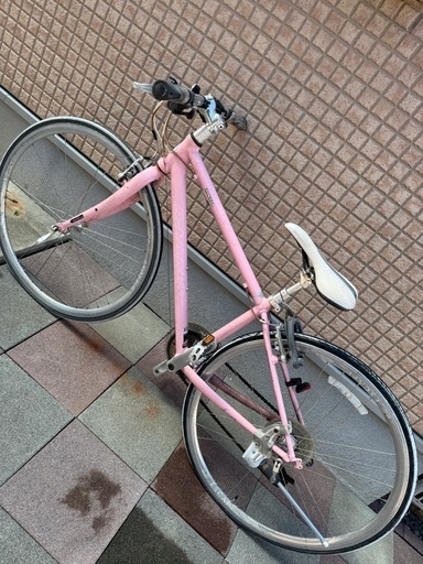 ジャイアント XXS サイズ ピンク 自転車（状態かなり劣化）