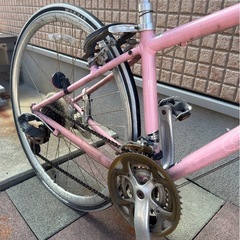 ジャイアント XXS サイズ ピンク 自転車（状態かなり劣化） の画像