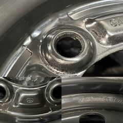 新車外し【BS RD613 195/80R15 107/105N LT】夏タイヤ【トヨタ 200系ハイエース 純正ホイール 15インチ 6J6HPCD139.7+35】22年製　(MTD026)クレジットカード QRコード決済可能の画像
