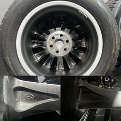 新車外し【DUNLOP SJ8+ 265/55R20】スタッドレス【トヨタ ランクル300 ZX 純正ホイール 20インチ 8J6HPCD139.7+60】23年製　(MTG948)クレジットカード QRコード決済可能の画像