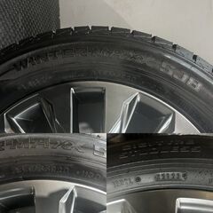 新車外し【DUNLOP SJ8+ 265/55R20】スタッドレス【トヨタ ランクル300 ZX 純正ホイール 20インチ 8J6HPCD139.7+60】23年製　(MTG948)クレジットカード QRコード決済可能の画像