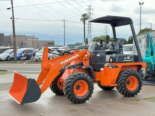 古河　FURUKAWA　ホイールローダー　FL302　 タイヤショベル　除雪　除雪車　マニュアル　4WD　中古　全国陸送可能 下取りO