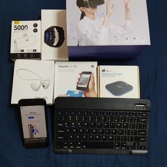 土日受け渡し限定1万円引き⭐️デスクトップPC+ノートPC+iPhoneSE2+Androidタブレットセット 付属品200点以上セット⭐️の画像