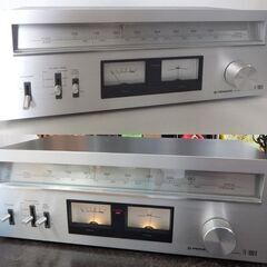 Pioneer AM/FMステレオチューナー TX-7800Ⅱ 2メーター方式 オーディオ機器 音出し確認済 当時物 パイオニア 札幌市 屯田店の画像
