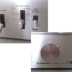 Pioneer AM/FMステレオチューナー TX-7800Ⅱ 2メーター方式 オーディオ機器 音出し確認済 当時物 パイオニア 札幌市 屯田店の画像