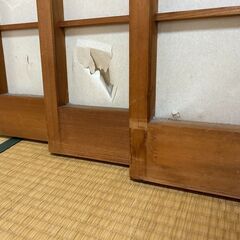 障子戸（枠）4枚セットの画像