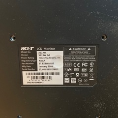 acer モニター　の画像