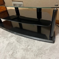 テレビ台　AQUOS46型　使用　　　　　サイズ 幅　110cm  奥行き　45cmの画像