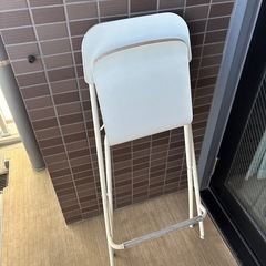 折りたたみハイチェアの画像