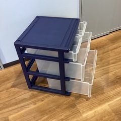 プラ衣装ケース（町田市再生家具）0725の画像