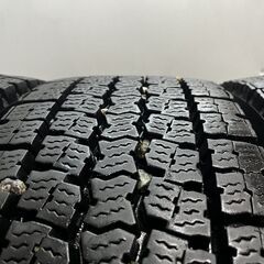 【走行短め】TOYO M919 245/80R17.5 133/131J 17.5インチ トラックタイヤ スタッドレス 6本 21年製 4t 増トン ユニック　(KTT629)クレジットカード QRコード決済可能の画像
