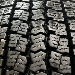 【走行短め】TOYO M919 245/80R17.5 133/131J 17.5インチ トラックタイヤ スタッドレス 6本 21年製 4t 増トン ユニック　(KTT629)クレジットカード QRコード決済可能の画像