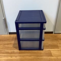 プラ衣装ケース（町田市再生家具）0725の画像