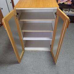 木製の収納ケースの画像