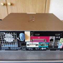 中古 DELL optiplex 760 core2duo の頃の古いPCの画像