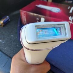 配達可!!光美容器　脱毛器　光エステ　パナソニック　Panasonic　ピンク調　ボディ＆フェイス用　ES-WH76の画像