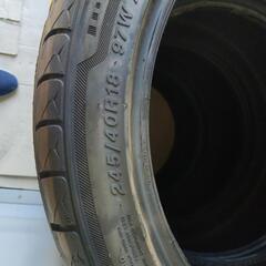 245/:40 R18  未使用タイヤ4本の画像