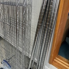 幅115cm 奥行き40cm 高さ180cm 
シルバーラック　銀ラック　メタルラックの画像