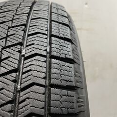 【走行短め】BS BRIDGESTONE BLIZZAK VRX2 165/60R15 15インチ スタッドレス 1本 21年製 ハスラー フレアクロスオーバー等　(KTK567)クレジットカード QRコード決済可能クレジットカード QRコード決済可能の画像