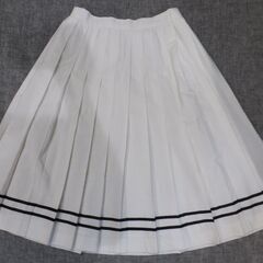 メゾピアノTシャツ＆セーラープリーツスカート セット★size１６０の画像