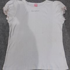 メゾピアノTシャツ＆セーラープリーツスカート セット★size１６０の画像