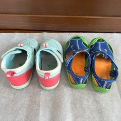 13.5cm  13cm moonSTAR NIKE サンダル･シューズ 2足セット の画像