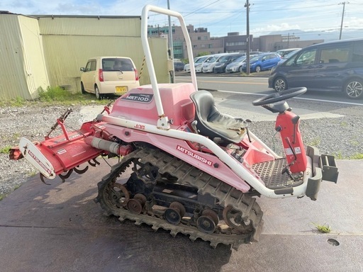 現状 中古☆ 三菱 トラクター MRT-10D フルクロ 10馬力 軽油　水平 自動深耕 ☆実働品