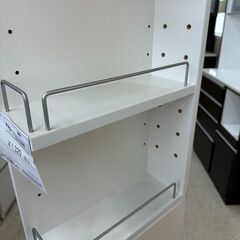 ★リユースのサカイ高崎店★TJ12300  隙間収納 白 H180×D39×W14.5 クリーニング済みの画像