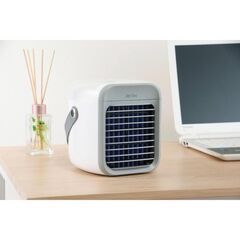 ミスト涼感：扇風機ではなくて冷風扇です Ｊｅｎｉｘ（ジェニックス）　ＵＳＢ充電式　パーソナルミスト冷風扇　ＫＷＴ－Ｆ２６ミニエアコン冷房クーラーの画像
